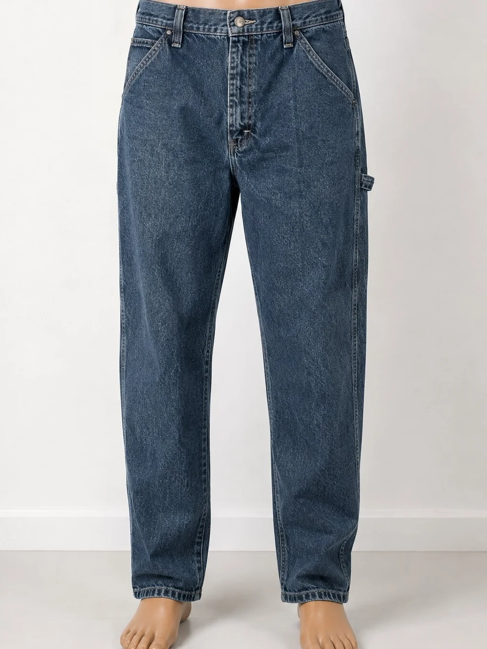 Lee Men's Relaxed Carpenter Jeans in Blue Pre-owned 38/32